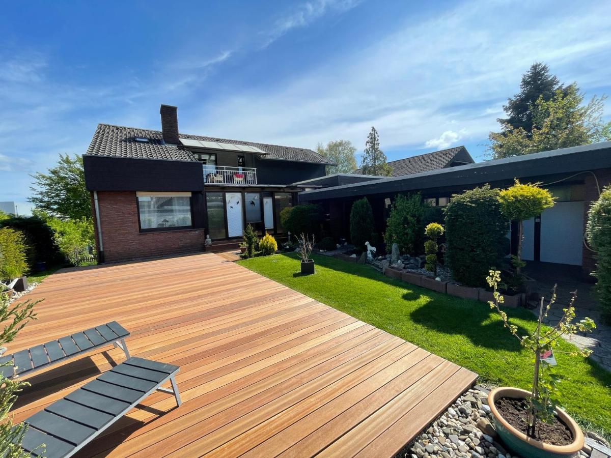 Xantener Ferienhaus Eichenwinkel Buitenkant foto
